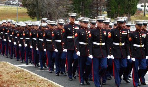 graduation island marine parris training basic marines corps usmc graduations paris recruit depot force air marching carolina schedule army navy